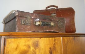 The Everett Room old luggage